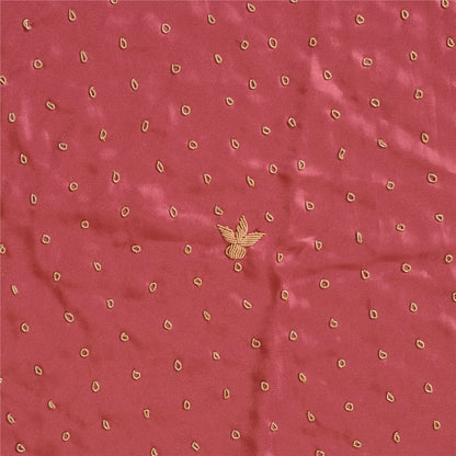 Sanskriti Vintage Long Skirt Pure Satin Silk Handmade Unstitched Zardozi Lehenga