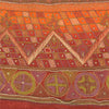 Sanskriti Vintage Partywear Long Skirt Pure Silk Hand Beaded Unstitched Lehenga