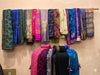 Sustainable Bulk Sarees Fabric - Sanskriti Vintage Assorted Recycled Art Silk Sarees for Crafts and Projects