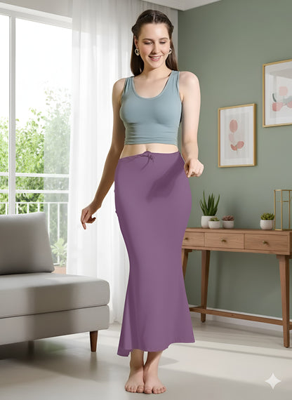 Sanskriti Vintage Women Cotton Blended Saree Shapewear Regular Petticoat