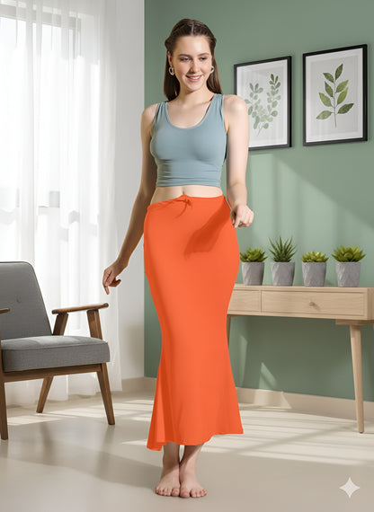 Sanskriti Vintage Women Cotton Blended Saree Shapewear Regular Petticoat