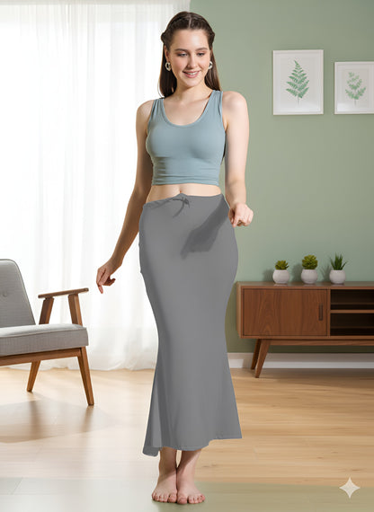 Sanskriti Vintage Women Cotton Blended Saree Shapewear Regular Petticoat