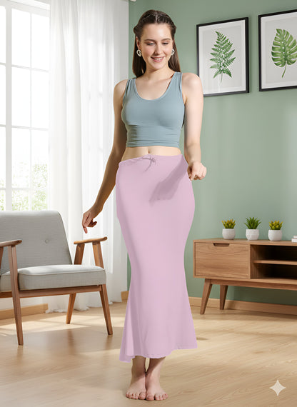 Sanskriti Vintage Women Cotton Blended Saree Shapewear Regular Petticoat