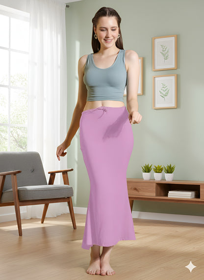 Sanskriti Vintage Women Cotton Blended Saree Shapewear Regular Petticoat