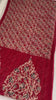 Sanskriti Vintage Sarees Indian Red Pure Cotton Printed Sari 5+yd Craft Fabric