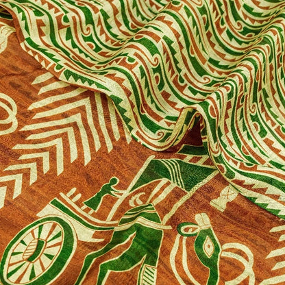 Sanskriti Vintage Wholesale Lot of 40 Recycled Pure Silk Sari Fabrics – Soft Used Material for Felting, Quilting, Sewing, Craft & Dressmaking