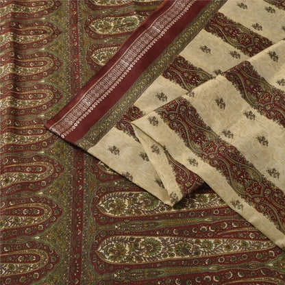 Sustainable Bulk Saree Fabric – Sanskriti Vintage Assorted Recycled Embroidered Silk Sarees for Crafting and DIY Projects