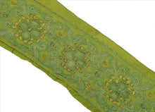 Load image into Gallery viewer, Antique Vintage Saree Border Hand Embroidered Craft Trims Lace 2.5&quot;W + 1 Yard
