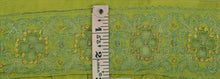 Load image into Gallery viewer, Antique Vintage Saree Border Hand Embroidered Craft Trims Lace 2.5&quot;W + 1 Yard
