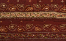 Load image into Gallery viewer, Antique Vintage Saree Border Hand Embroidered Craft Trims Lace 2.5&quot;W +1 Yard
