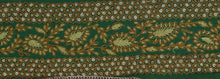 Load image into Gallery viewer, Antique Vintage Saree Border Hand Embroidered Craft Trims Lace 3.5&quot;W +1 Yard
