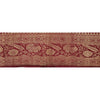 Sanskriti Vintage 1 Yd Trim Dark Red Sari Border Woven Brocade Craft Sewing Lace