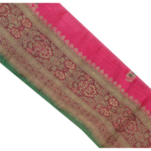 Load image into Gallery viewer, Sanskriti Vintage Sari Border Woven Brocade 3 YD Trim Craft Sewing 4&quot;W Lace
