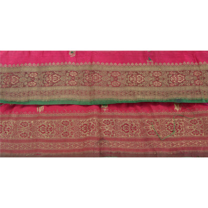 Sanskriti Vintage Sari Border Woven Brocade 1 Yd Trim Craft Sewing 4"W Lace