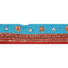 Sanskriti Vintage 1 Yd Sari Border Hand Beaded Craft Trim Sewing Blue Zari Lace