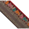 Sanskriti Vintage 1 Yd Trim Green Sari Border Woven Brocade Craft Sewing Lace
