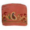 Sanskriti Vintage 1 Yd Sari Border Handmade Ari Work Trim Ribbon Peach Lace