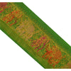 Sanskriti Vintage 1 Yd Trim Sari Border Woven Brocade Craft Sewing 4"W Lace