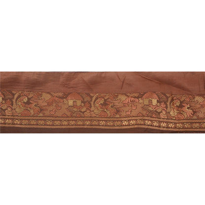 Sanskriti Vintage 1 Yd Sari Border Woven Baluchari Trim Sewing 2"W Craft Lace