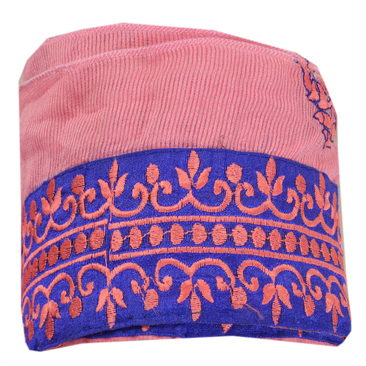 Sanskriti Vintage 1 Yd Sari Border Embroidered Sewing Craft Trims Pink Lace