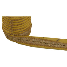 Load image into Gallery viewer, Sanskriti Vintage 4 YD Sari Border Hand Beaded Craft Ribbon Green Dabka Lace
