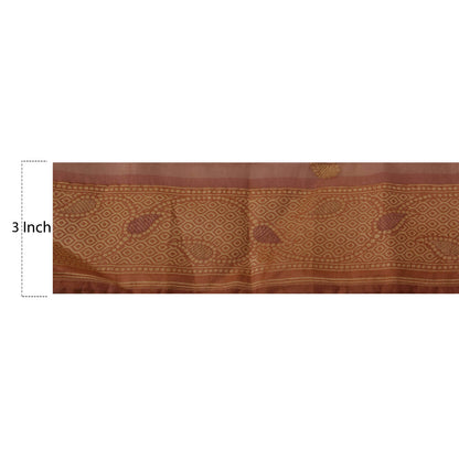 Sanskriti Vintage 1 Yd Sari Border Woven Trim Sewing Peach Craft Zari Work Lace