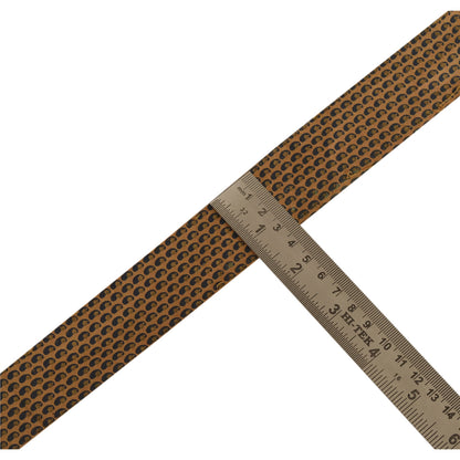 Sanskriti Vintage Sari Border 1 Yd Craft Brown Trim Printed Sewing Ribbon Lace