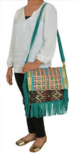 Load image into Gallery viewer, Pure Leather Style Handbag Handmade Hand Embroidered Carry Bag Shoulder Bag
