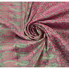 Sanskriti Vintage Pink Heavy Sarees Art Silk Woven Brocade/Banarasi Sustainable Fabric Sari