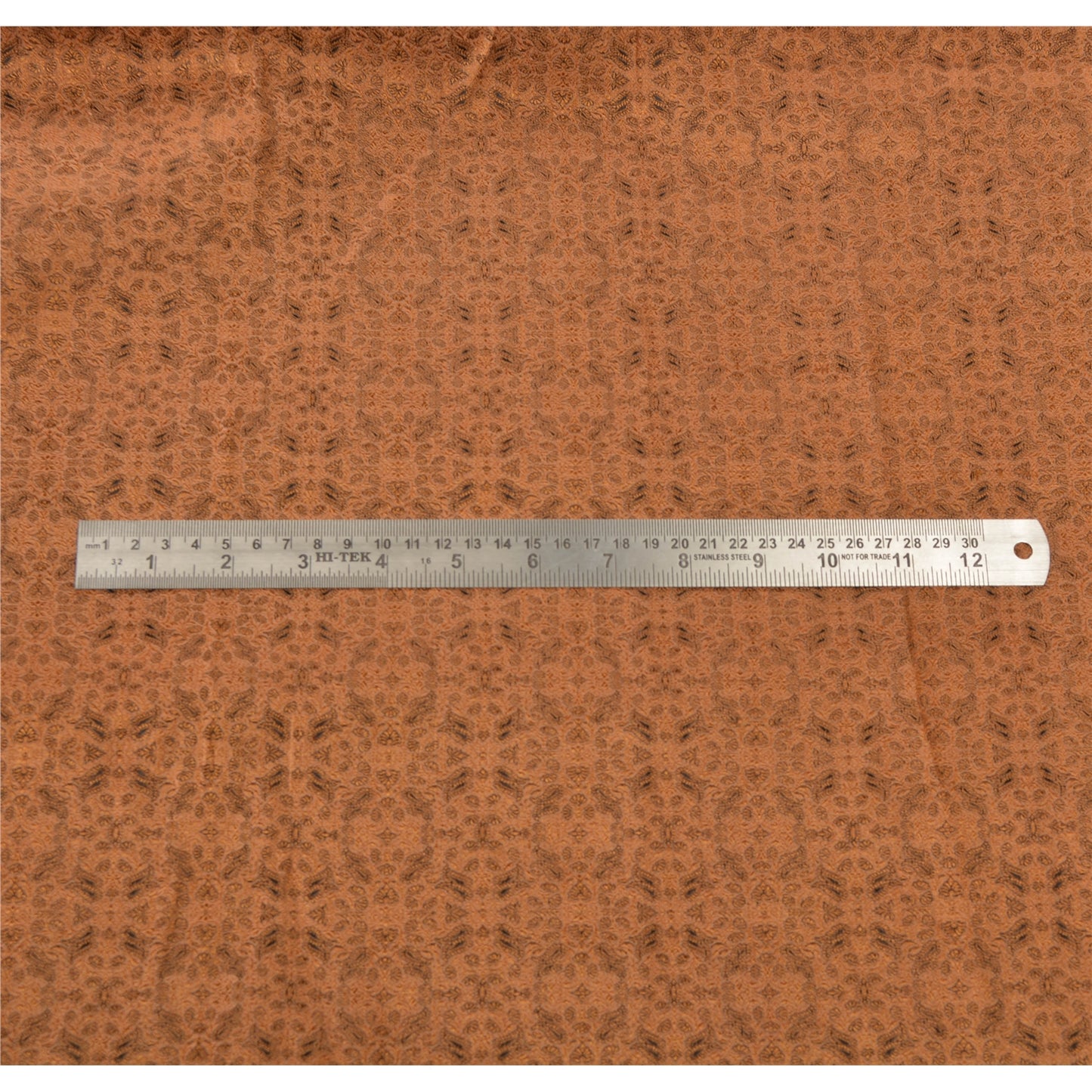 Санскрити Винтаж Коричневый Тяжелое Сари Чистый Атлас Шелк Тканый Экологичный Ткань Этническое Сари