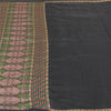 Sanskriti Vintage Heavy Sarees Pure Satin Silk Hand Woven Brocade Sari Sustainable Fabric