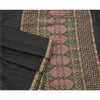 Sanskriti Vintage Heavy Sarees Pure Satin Silk Hand Woven Brocade Sari Sustainable Fabric