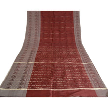 Load image into Gallery viewer, Sanskriti Vintage Heavy Wedding Sarees Pure Satin Silk Woven Brocade Sari Fabric
