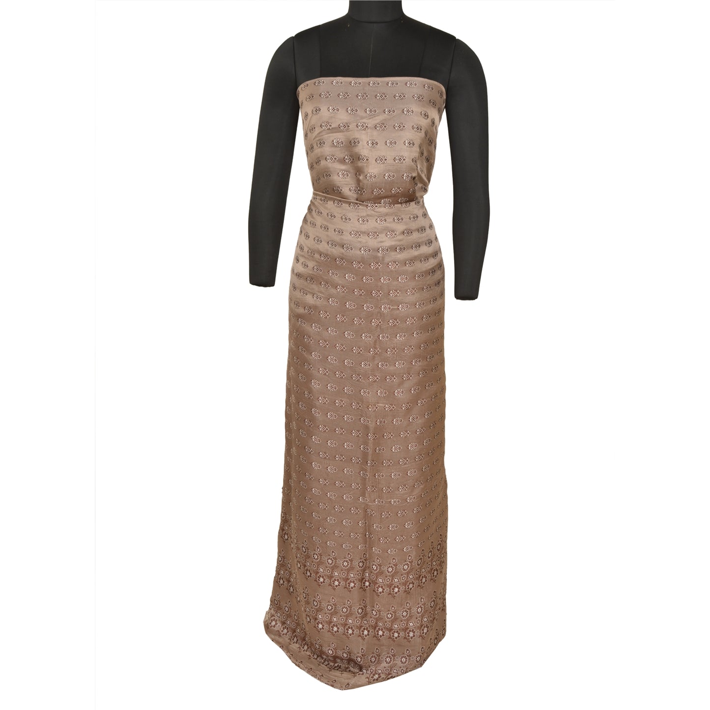 Sanskriti Vintage Pink Indian Heavy Sarees Pure Satin Silk Woven Sari Sustainable Fabric