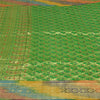 Sanskriti Vintage Green Sarees Pure Silk Woven Brocade/Banarasi Zari Sari Sustainable Fabric
