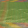 Sanskriti Vintage Green Sarees Pure Silk Woven Brocade/Banarasi Zari Sari Sustainable Fabric