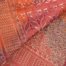 Load image into Gallery viewer, Sanskriti Vintage Heavy Saree Pure Satin Silk Woven Banarasi Brocade Fabric Sari
