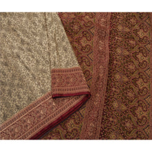 Load image into Gallery viewer, Sanskriti Vintage Green Heavy Saree Blend Silk Woven Craft 5 Yd Soft Fabric Sari
