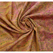 Load image into Gallery viewer, Sanskriti Vintage Pink Heavy Saree Woven Banarasi Brocade Art Silk Craft 5 Yd Fabric Sari
