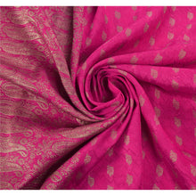 Load image into Gallery viewer, Sanskriti Vintage Pink Heavy Saree Art Silk Banarasi Brocade Fabric Zari Sari
