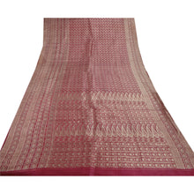 Load image into Gallery viewer, Sanskriti Vintage Pink Heavy Saree Pure Satin Silk Banarasi Brocade Fabric Sari
