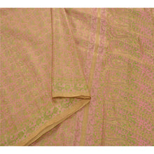 Load image into Gallery viewer, Sanskriti Vintage Cream Heavy Saree 100% Pure Satin Silk Woven Fabric Sari
