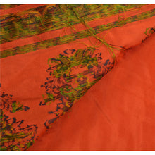 Load image into Gallery viewer, Sanskriti Vintage Heavy Saree Pure Silk Woven Fabric Craft Sari Blouse Piece

