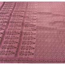 Load image into Gallery viewer, Sanskriti Vintage Purple Heavy Saree 100% Pure Satin Silk Woven Fabric 5 Yd Sari
