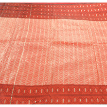 Load image into Gallery viewer, Sanskriti Vintage Peach Heavy Saree Art Silk Woven Brocade/Banarasi Fabric Sari

