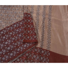 Load image into Gallery viewer, Sanskriti Vintage Cream Heavy Saree Pure Satin Silk Woven Fabric Cultural Sari
