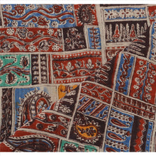Load image into Gallery viewer, Sanskriti Vintage Dupatta Long Stole Cotton Multi Color Printed Wrap Veil

