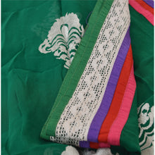Load image into Gallery viewer, Sanskriti Vintage Dupatta Long Stole Georgette Hijab Embroidered Veil Scarves

