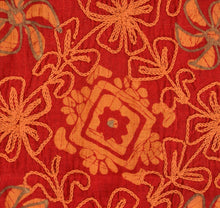 Load image into Gallery viewer, Vintage Dupatta Long Stole Cotton Multi Color Hand Embroidered Batik Wrap Veil
