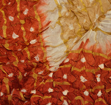 Load image into Gallery viewer, Vintage Dupatta Long Stole Art Silk Multi Color Scarves Woven Bandhani Hijab
